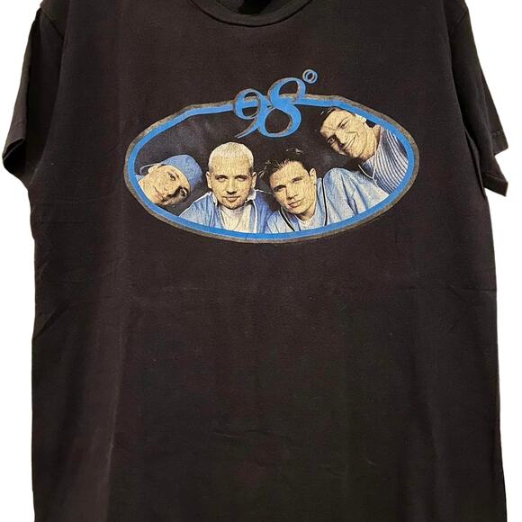 Vintage 90s 98 Degrees 1999 Band Shirt Adult Medium - Picture 1 of 4